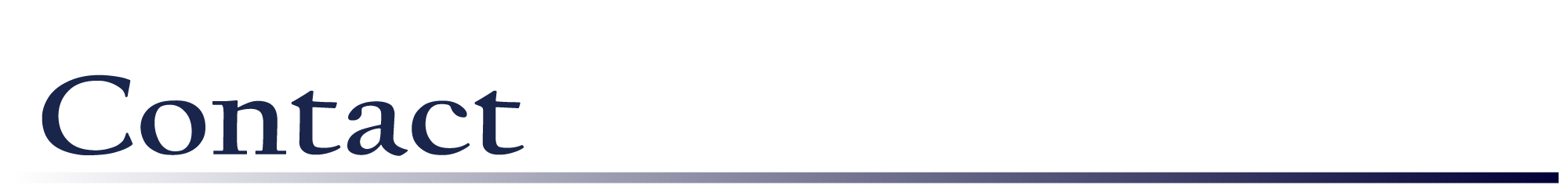 お問い合わせ Contact